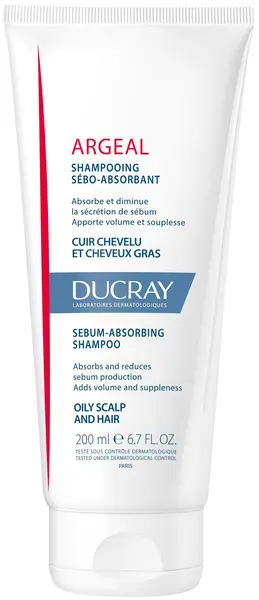 Ducray Argeal Șampon sebo-absorbant, 200 ml
