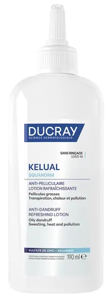 Ducray Kelual Squanorm Loțiune anti-mătreață, 190 ml
