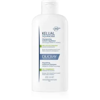 Ducray Kelual Squanorm Regulating Treatment Shampoo Oily Dandruff șampon pentru par gras si cu matreata