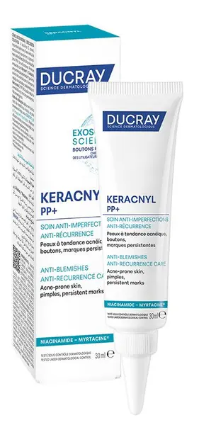 Ducray Keracnyl Crema anti-pete PP+, 30 ml