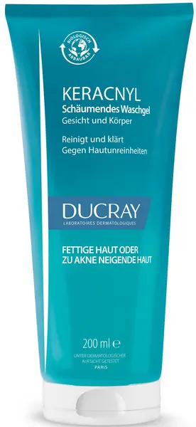 Ducray Keracnyl Gel spumant, 200 ml
