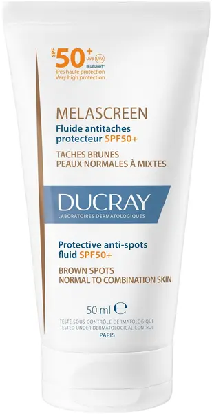 Ducray Melascreen Fluid de protecție împotriva petelor, SPF50+, 50 ml