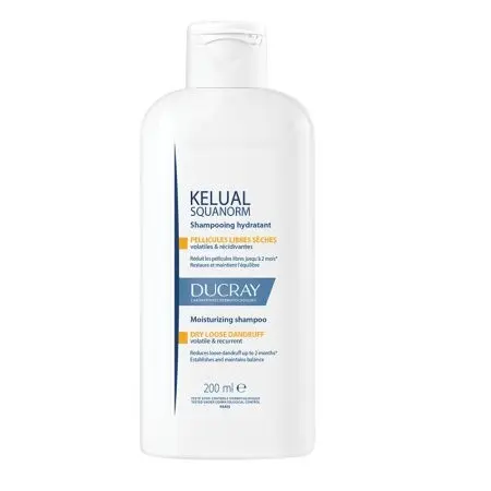 Ducray Squanorm Sampon tratament anti-matreata uscata, 200 ml