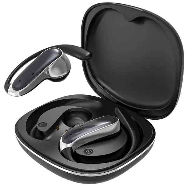 Dudao Casti True Wireless Over-Ear Dudao U17Z, Handsfree, Bluetooth, Autonomie 6 ore, Negru