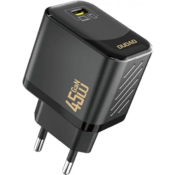 Dudao Incarcator Retea Dudao A28, 45W, 3A, 1 x USB-C, Negru