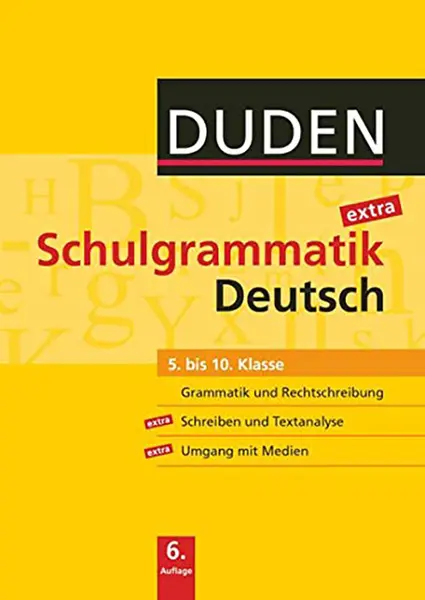 Duden - Schulgrammatik extra Deutsch, 5 bis 10 Klasse |