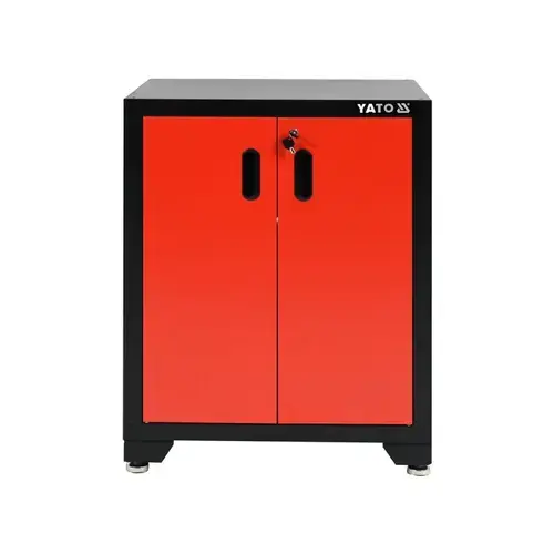 Dulap atelier Yato YT-08934 pentru scule cu 2 usi, 2 sertare 660x457x863 mm
