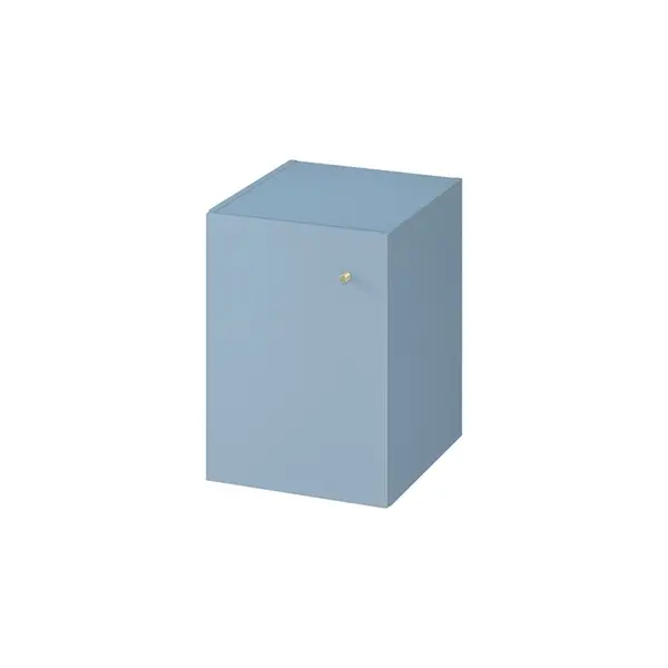 Dulap baie soldat suspendat Cersanit Larga S932-012 albastru 40x55 cm