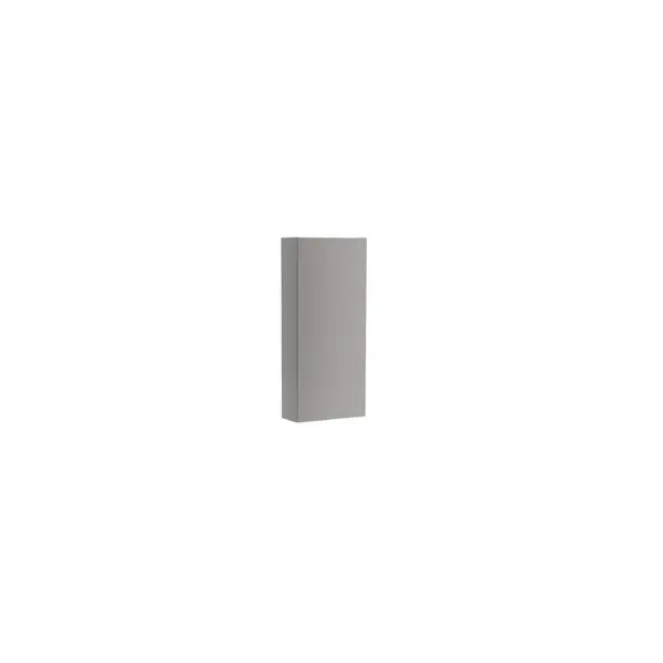 Dulap baie suspendat Gala Shona, o usa, 80 cm, gri mat