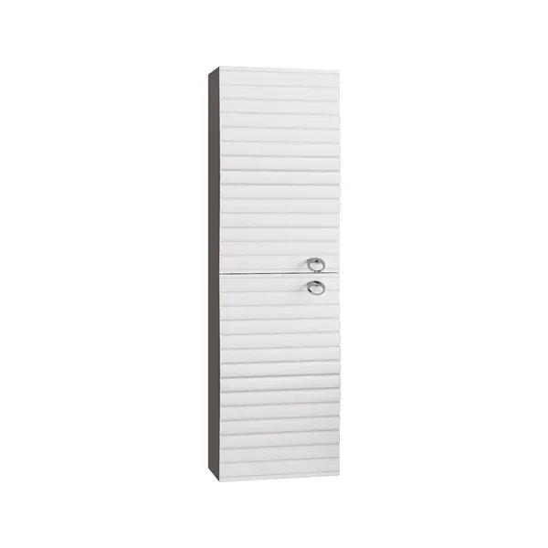 Dulap baie suspendat Orka Anzer alb 40x138 cm