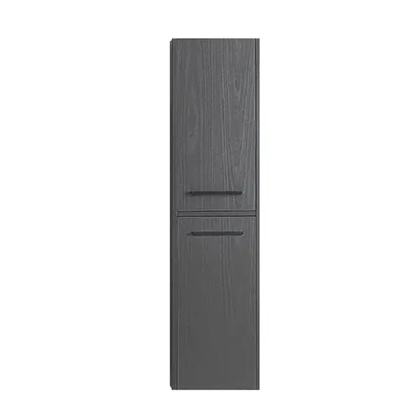 Dulap baie suspendat Sofia gri inchis 140 cm
