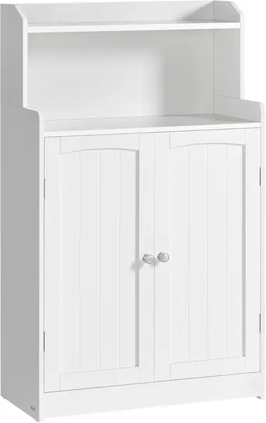 Dulap baie Vasagle Alb 60x30x110 cm