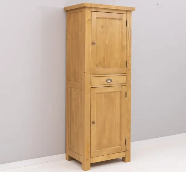 Dulap bucatarie 1 sertar si 2 usi cu finisaj Light Walnut Waxed