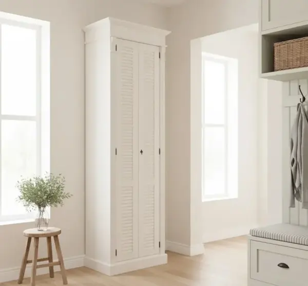 Dulap cu 2 uși – colecție Shutter & Directoire cu finisaj Vopsit