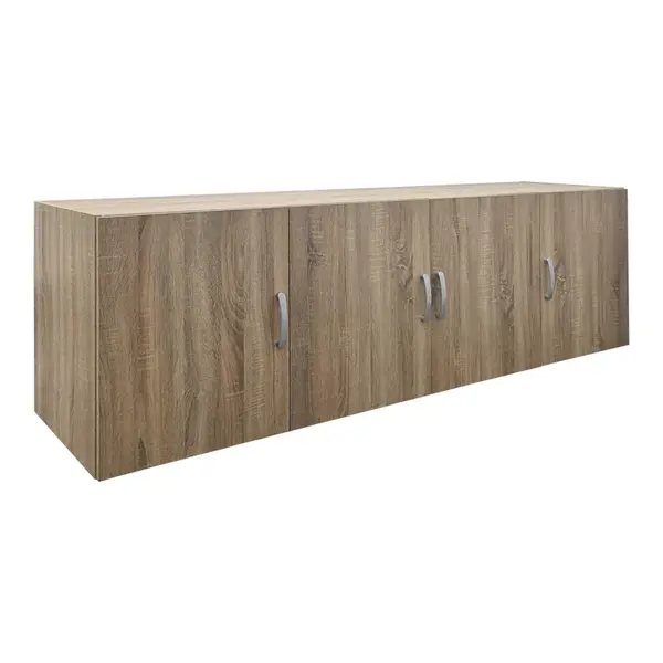 Dulap cu 3 usi, Alvia, Stejar, 51x200x60 cm