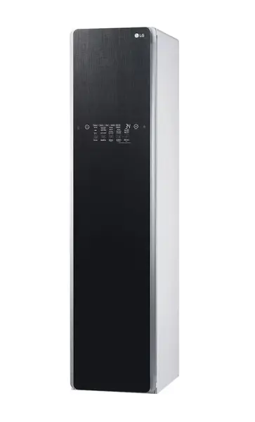 Dulap cu aburi LG Steam Wardrobe Styler S3BF, 1850 W, Uscare haine, 3 umerase, Tehnologie TrueSteam, Wi-Fi (Negru)