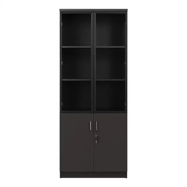 Dulap cu două uși din aluminiu și sticlă &ndash; W800*D400*H2000
