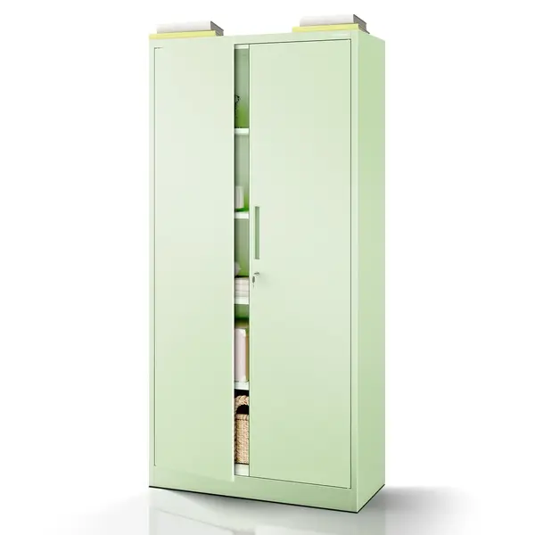 Dulap cu rafturi, 900 x 1850 x 400 mm, Fresh Style: verde pastel Dulap cu rafturi, 900 x 1850 x 400 mm, Fresh Style: verde pastel