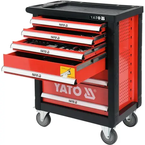 Dulap cu scule Yato, YT-55307, 185 piese