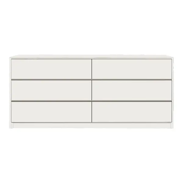 Dulap cu sertare Kuanger Pako World Alb 120x40x70 cm