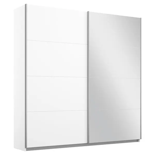 Dulap Cu Uși Culisante, 181/230/62 cm, alb