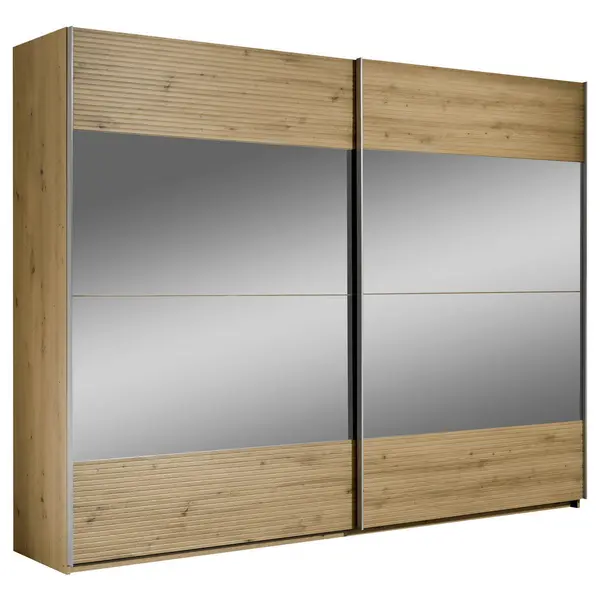 Dulap Cu Uși Culisante, 270/210/60 cm, stejar Artisan