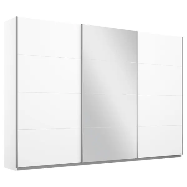Dulap Cu Uși Culisante, 271/230/62 cm, alb