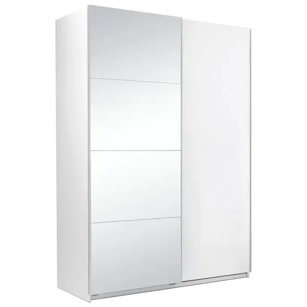 Dulap Cu Uși Glisante, 150/210/62 cm, alb