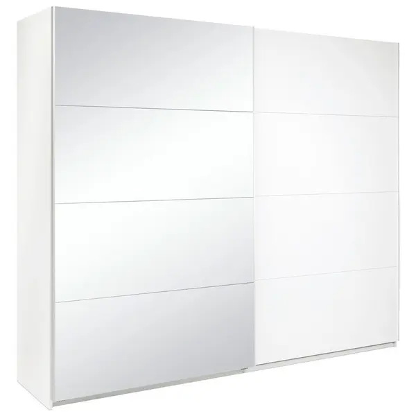Dulap Cu Uși Glisante, 250/210/62 cm, alb