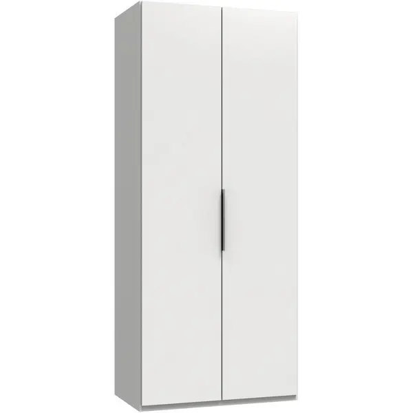 Dulap Cu Uși Rotative, 100/236/58 cm, alb