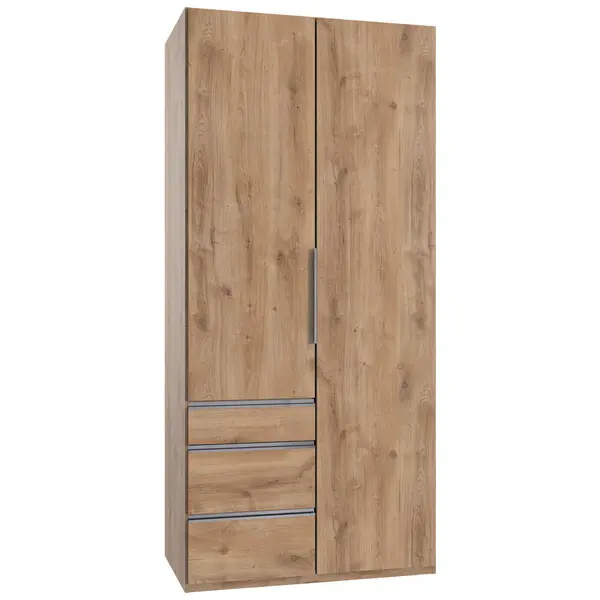 Dulap Cu Uși Rotative, 100/236/58 cm, scânduri de stejar