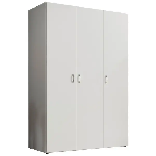 Dulap Cu Uși Rotative, 121/176/51 cm, alb