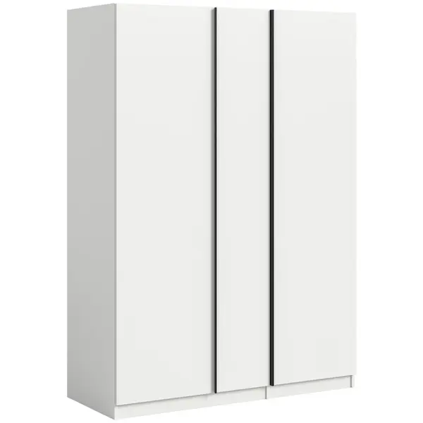 Dulap Cu Uși Rotative, 130/183/53 cm, alb