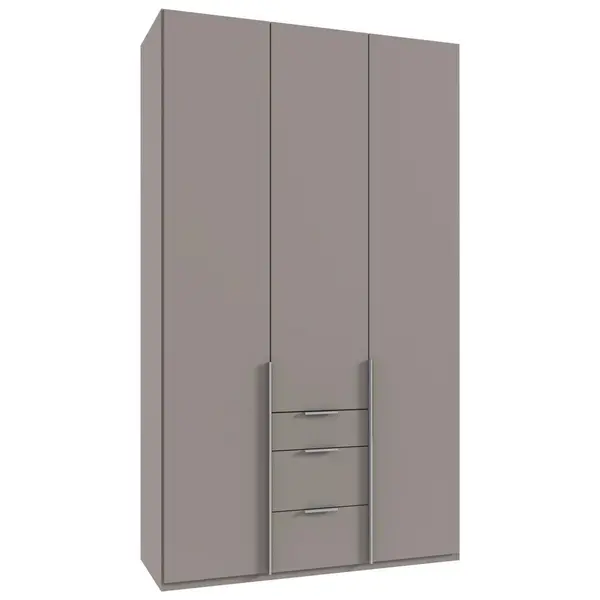 Dulap Cu Uși Rotative, 135/236/58 cm, gri, sahara