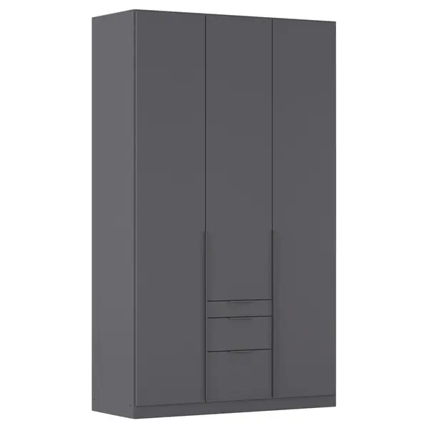 Dulap Cu Uși Rotative, 136/229/54 cm, gri