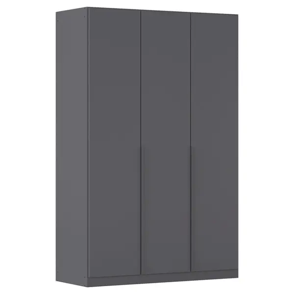 Dulap Cu Uși Rotative, 136/229/54 cm, gri