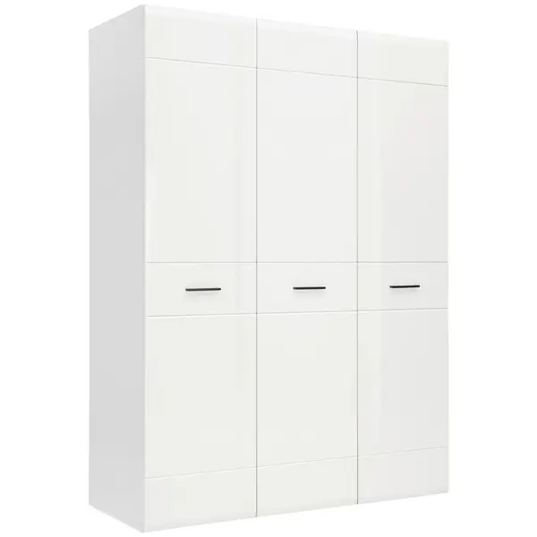 Dulap Cu Uși Rotative, 150/206,2/59,6 cm, alb