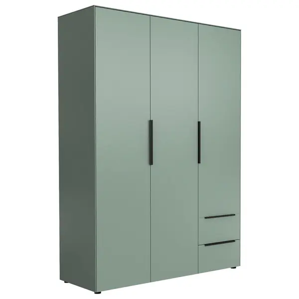 Dulap Cu Uși Rotative, 150/212/55 cm, verde salvie