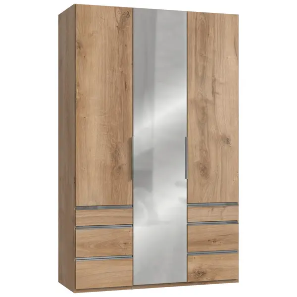 Dulap Cu Uși Rotative, 150/236/58 cm, culoare lemn stejar