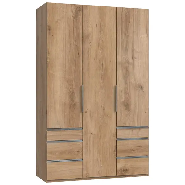 Dulap Cu Uși Rotative, 150/236/58 cm, culoare lemn stejar