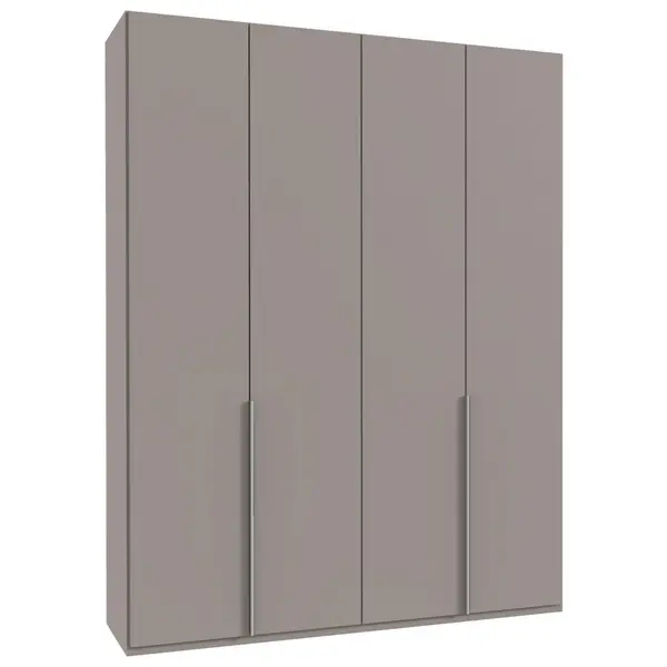 Dulap Cu Uși Rotative, 180/236/58 cm, gri, sahara