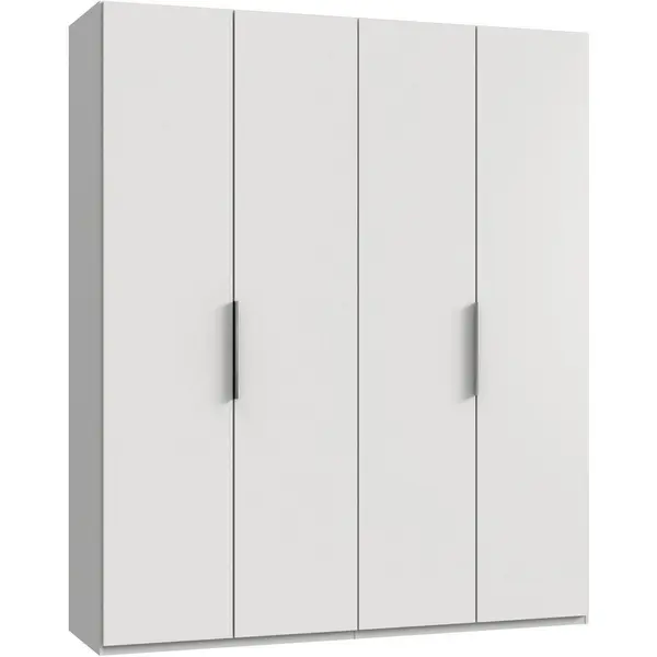 Dulap Cu Uși Rotative, 200/236/58 cm, alb