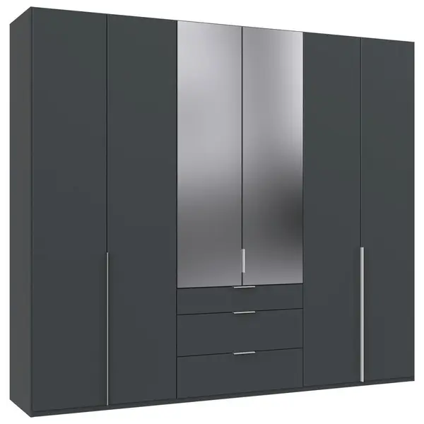 Dulap Cu Uși Rotative, 270/236/58 cm, grafit