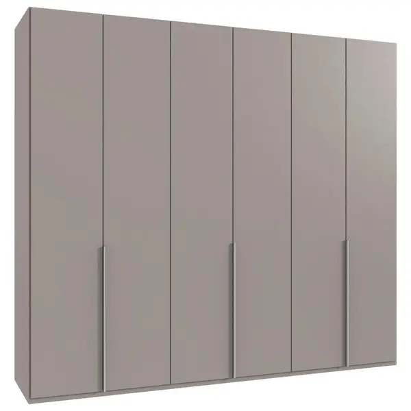 Dulap Cu Uși Rotative, 270/236/58 cm, gri, sahara