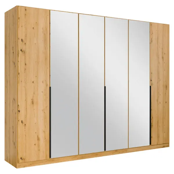Dulap Cu Uși Rotative, 271/210/54 cm, stejar Artisan