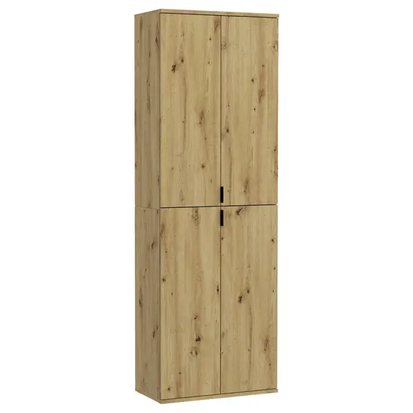 Dulap Cu Uși Rotative, 61/193/34 cm, stejar Artisan