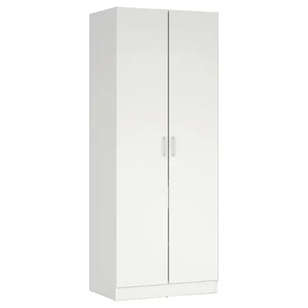 Dulap Cu Uși Rotative, 78,5/200,4/49,75 cm, alb