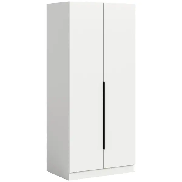 Dulap Cu Uși Rotative, 80/181/52 cm, alb
