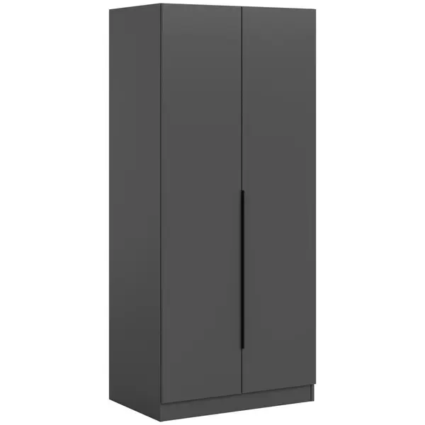 Dulap Cu Uși Rotative, 80/181/52 cm, antracit