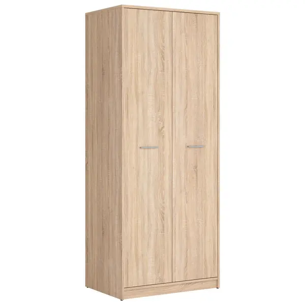 Dulap Cu Uși Rotative, 80/197/54,5 cm, stejar Sonoma